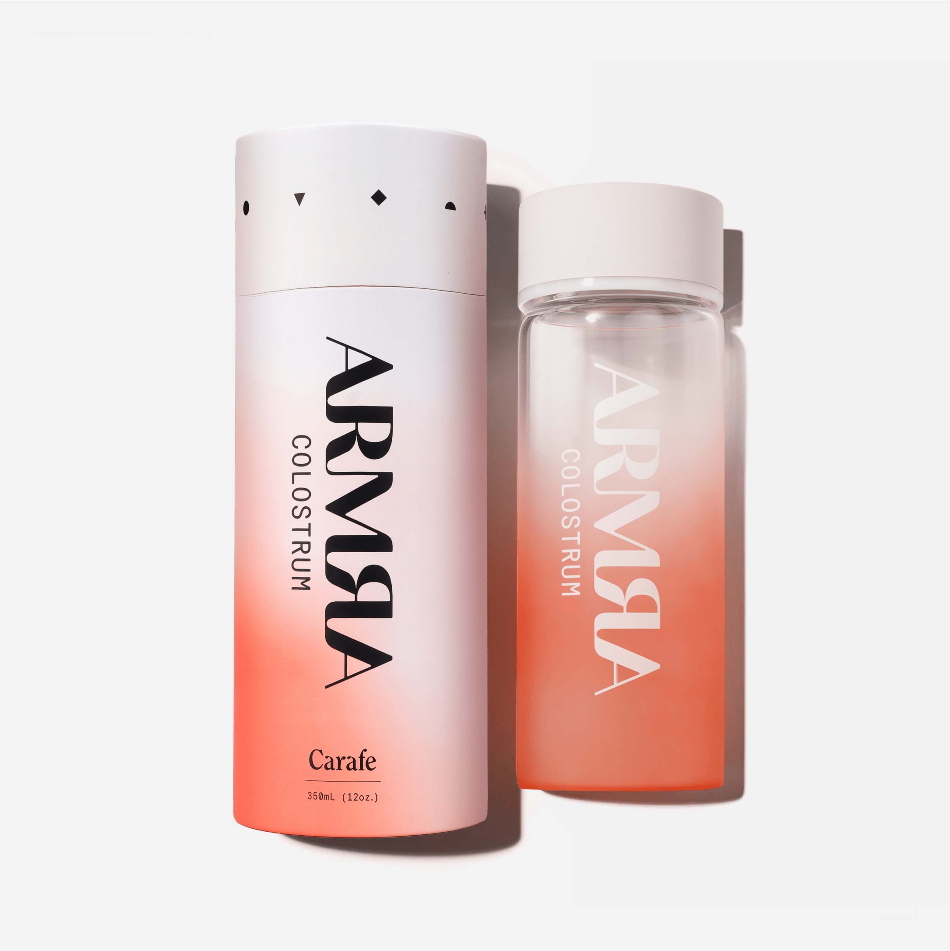 The ARMRA Peach Carafe