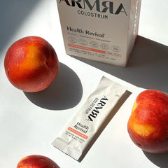 ARMRA Colostrum Peach Persimmon Travel Sticks